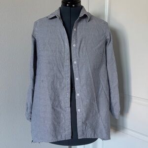 Zac & Rachel Women’s Blue and White Striped Shirt